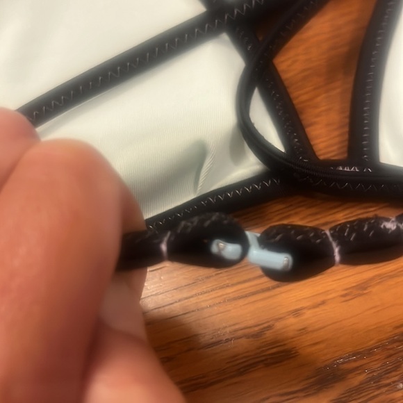 Victoria’s Secret swimsuit triangle top string bikini size S small light purple - Picture 7 of 8